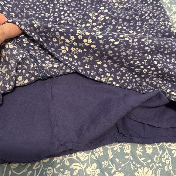 Abercrombie kids cotton floral blue dress. Size 7/8 - Picture 5 of 5